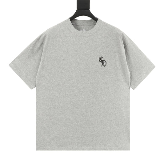 Chrome Hearts Minimal Gothic Letter Print T-Shirt front view