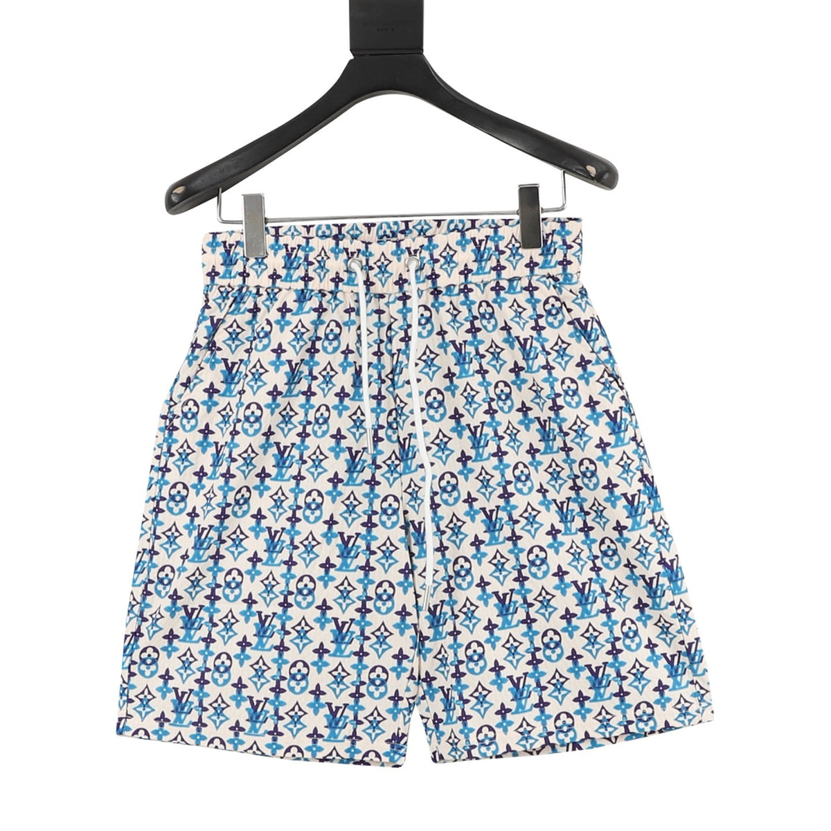 Louis Vuitton All-Over Monogram Print Shorts front view