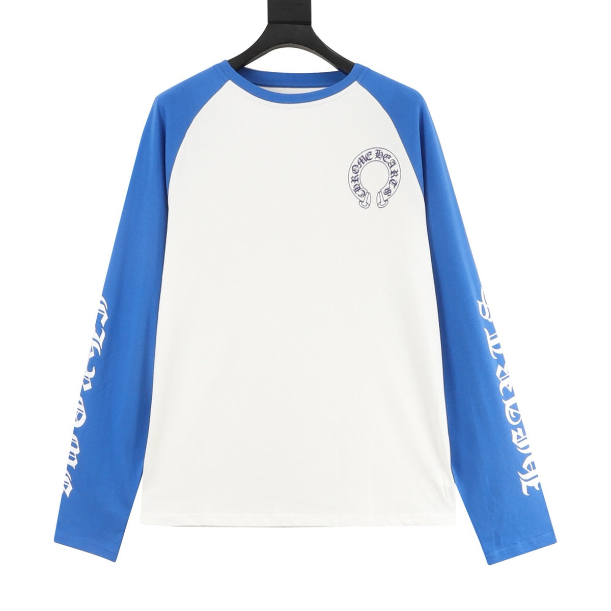 Chrome Hearts Black Label Panel Print Long-Sleeve T-Shirt front view