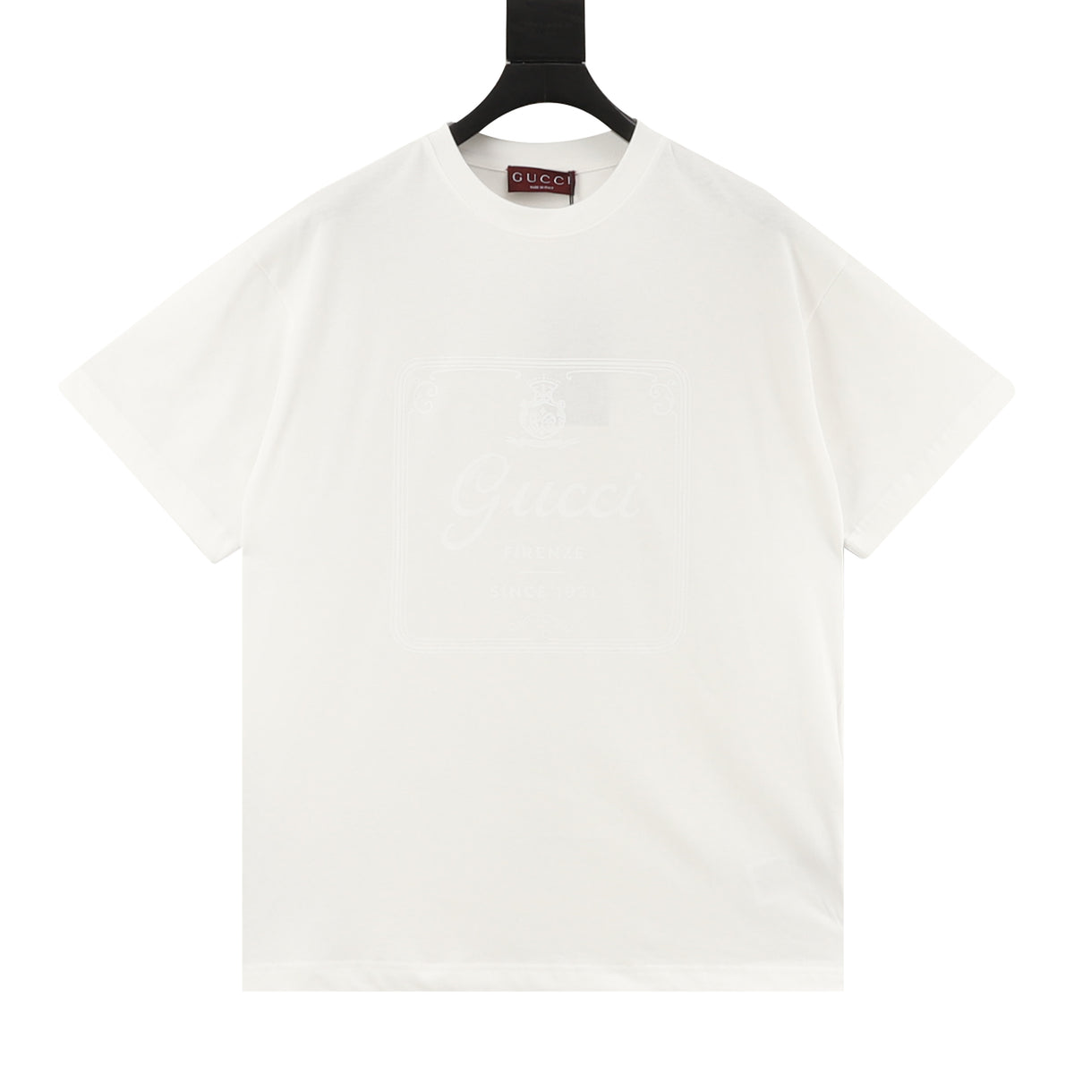 Gucci Oversized Logo Print T-Shirt front view