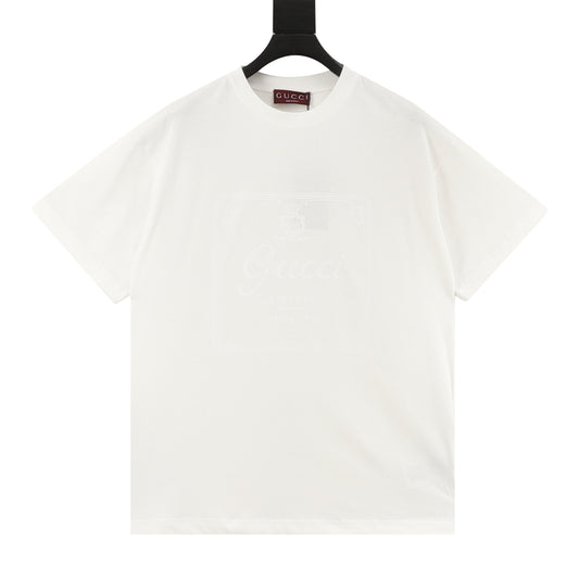 Gucci Oversized Logo Print T-Shirt front view