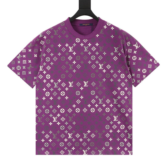 Louis Vuitton Gradient Monogram Print T-Shirt front view