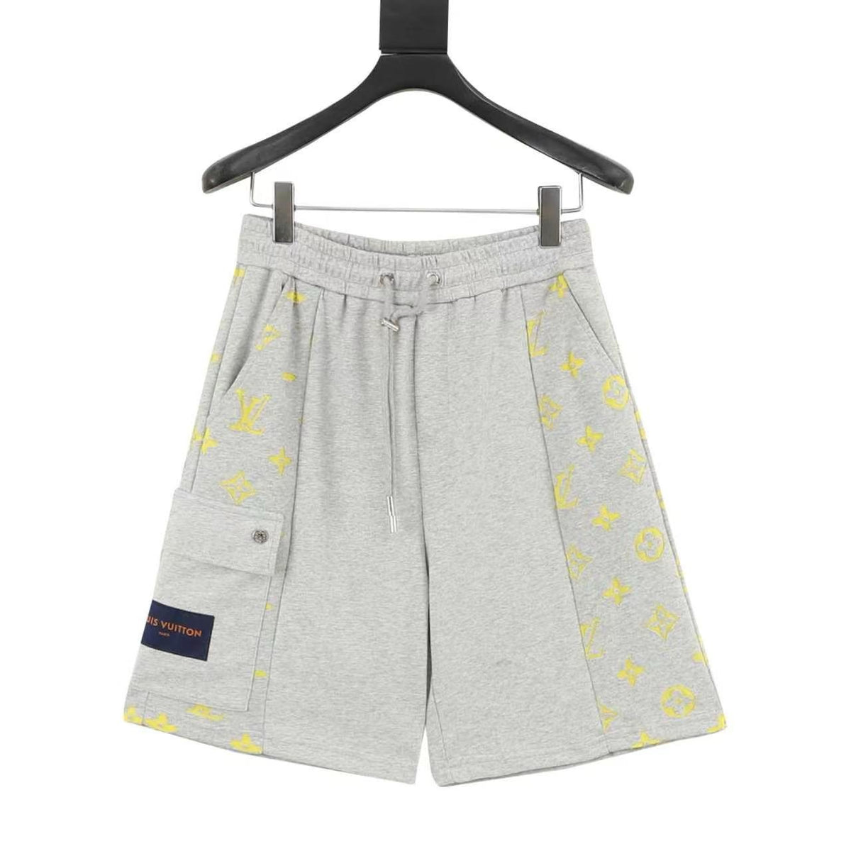 Louis Vuitton Monogram Burnout Utility Shorts front view