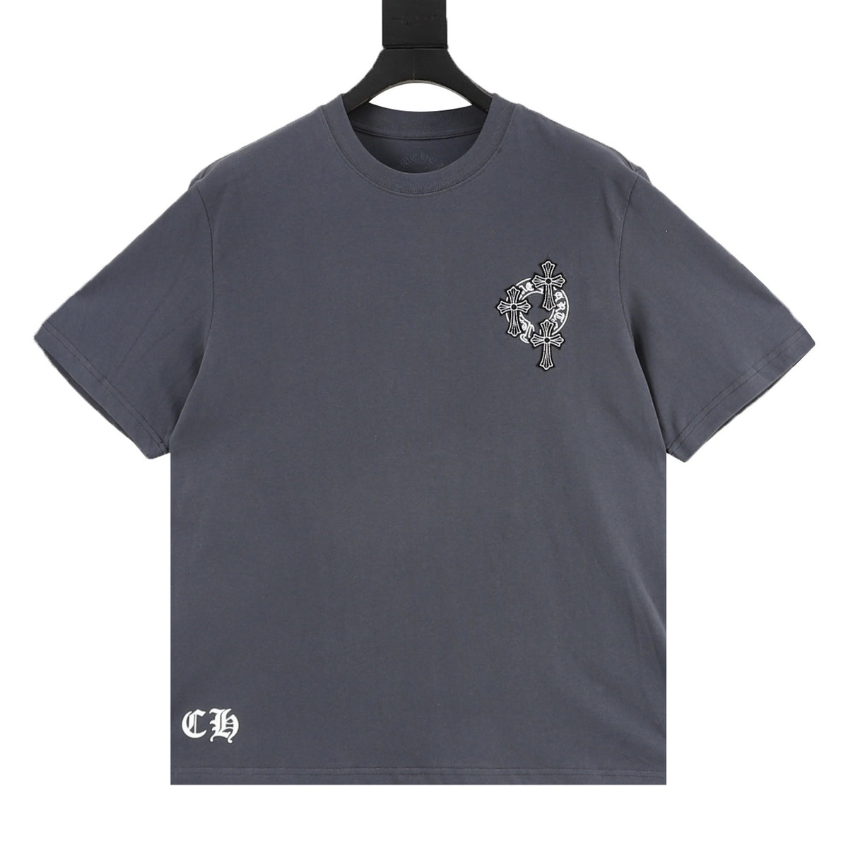 Chrome Hearts Gothic Script Cross T-Shirt front view