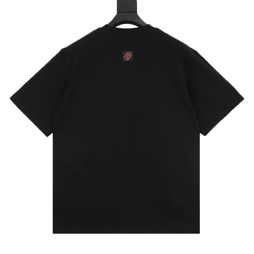 Louis Vuitton Chest Signature Embroidered T-Shirt front view