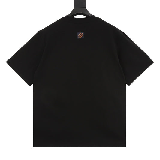 Louis Vuitton Chest Signature Embroidered T-Shirt front view