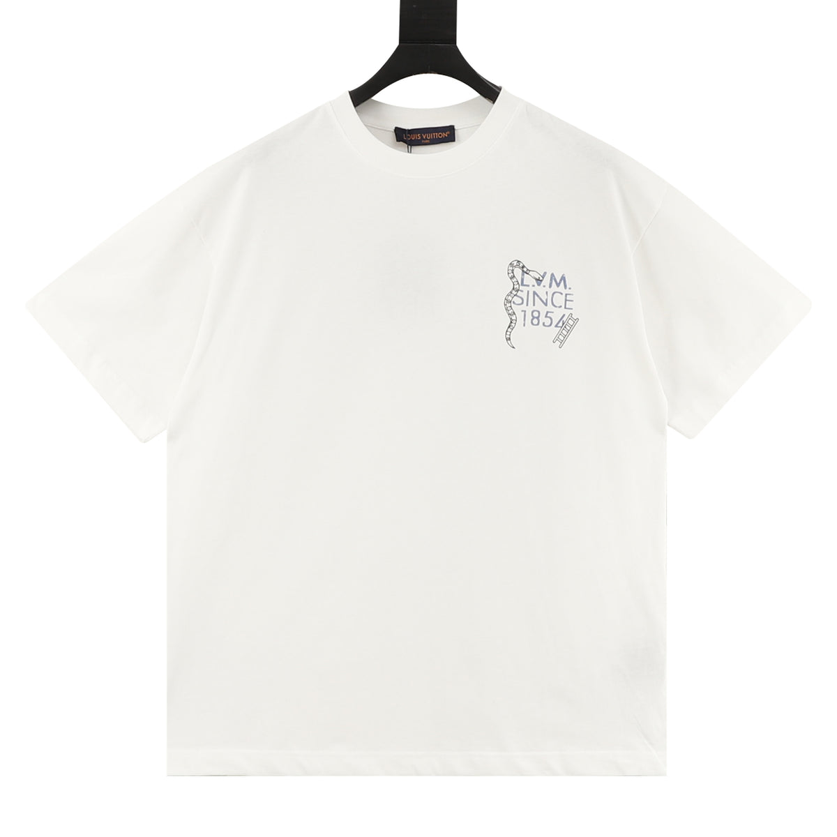 Louis Vuitton Damier Snakes-and-Ladders T-Shirt - White front view