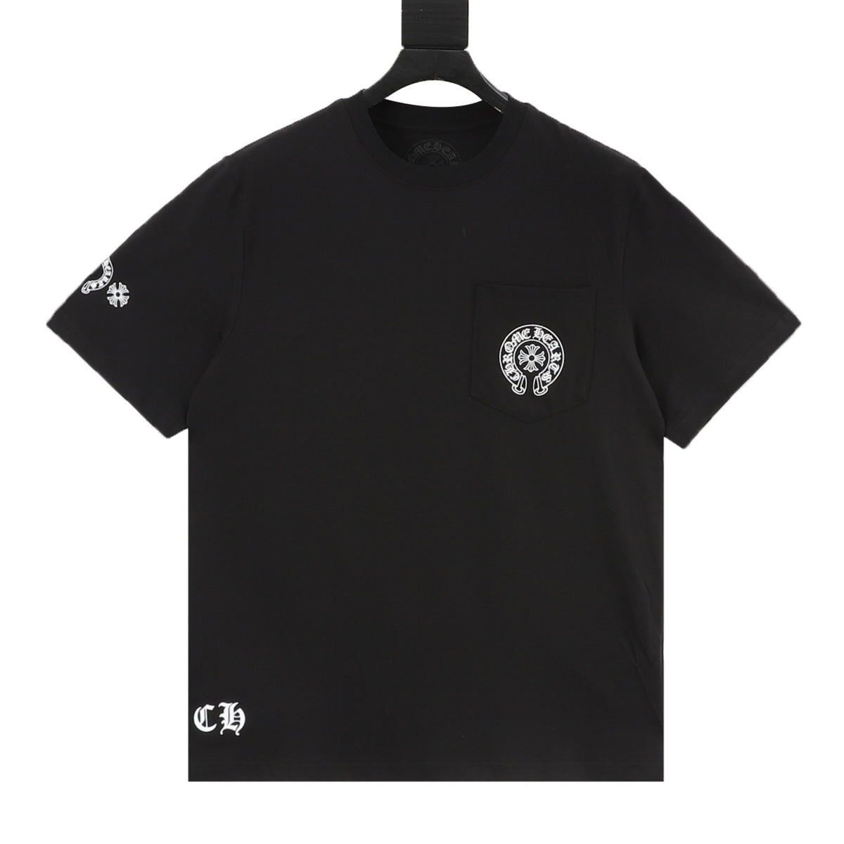Chrome Hearts Multicolor Cross Print T-Shirt front view