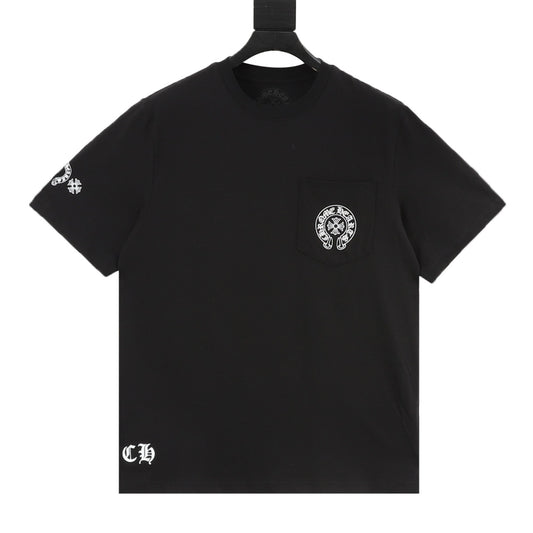Chrome Hearts Multicolor Cross Print T-Shirt front view