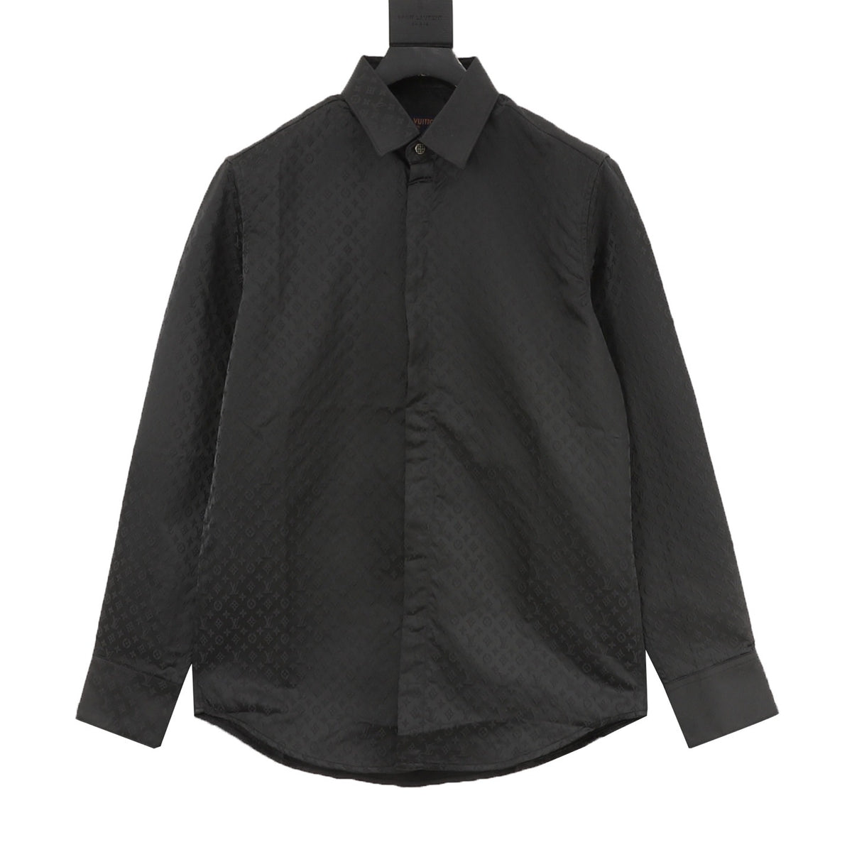 Louis Vuitton Monogram Jacquard Long-Sleeve Shirt front view