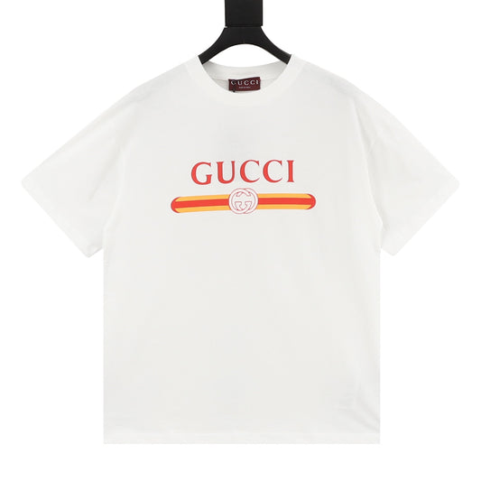 Gucci Belt Print T-Shirt front view