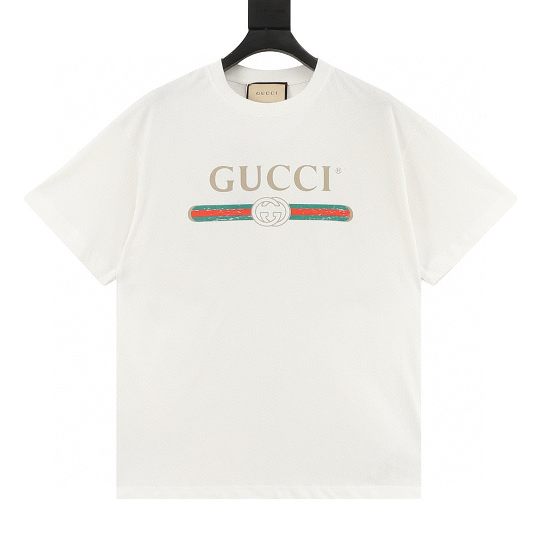 Gucci Classic Belt Print T-Shirt front view