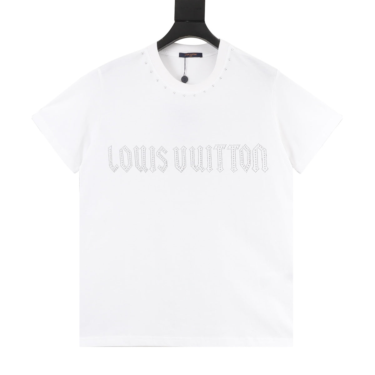 Louis Vuitton Studded Letter Logo T-Shirt front view