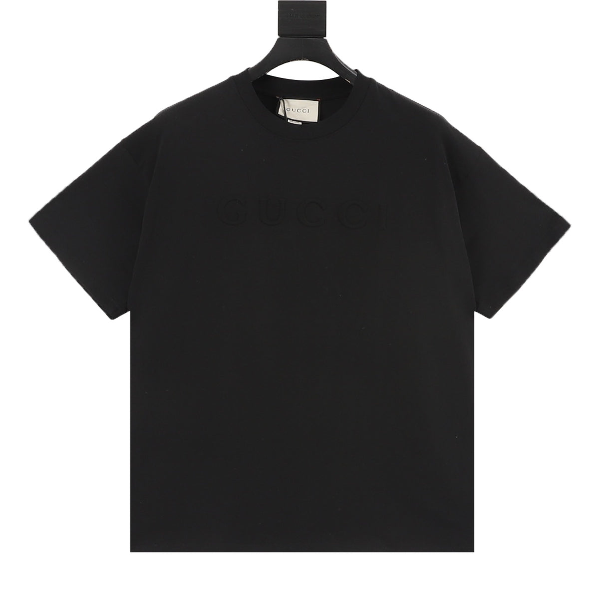 Gucci Embossed Letter T-Shirt front view