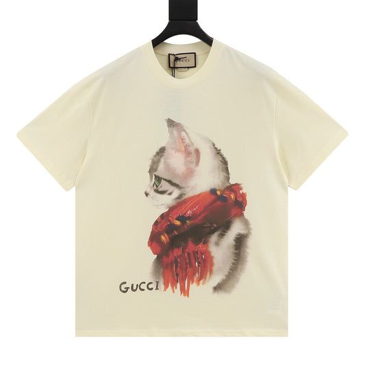 Gucci Playful Cartoon Print T-Shirt front view
