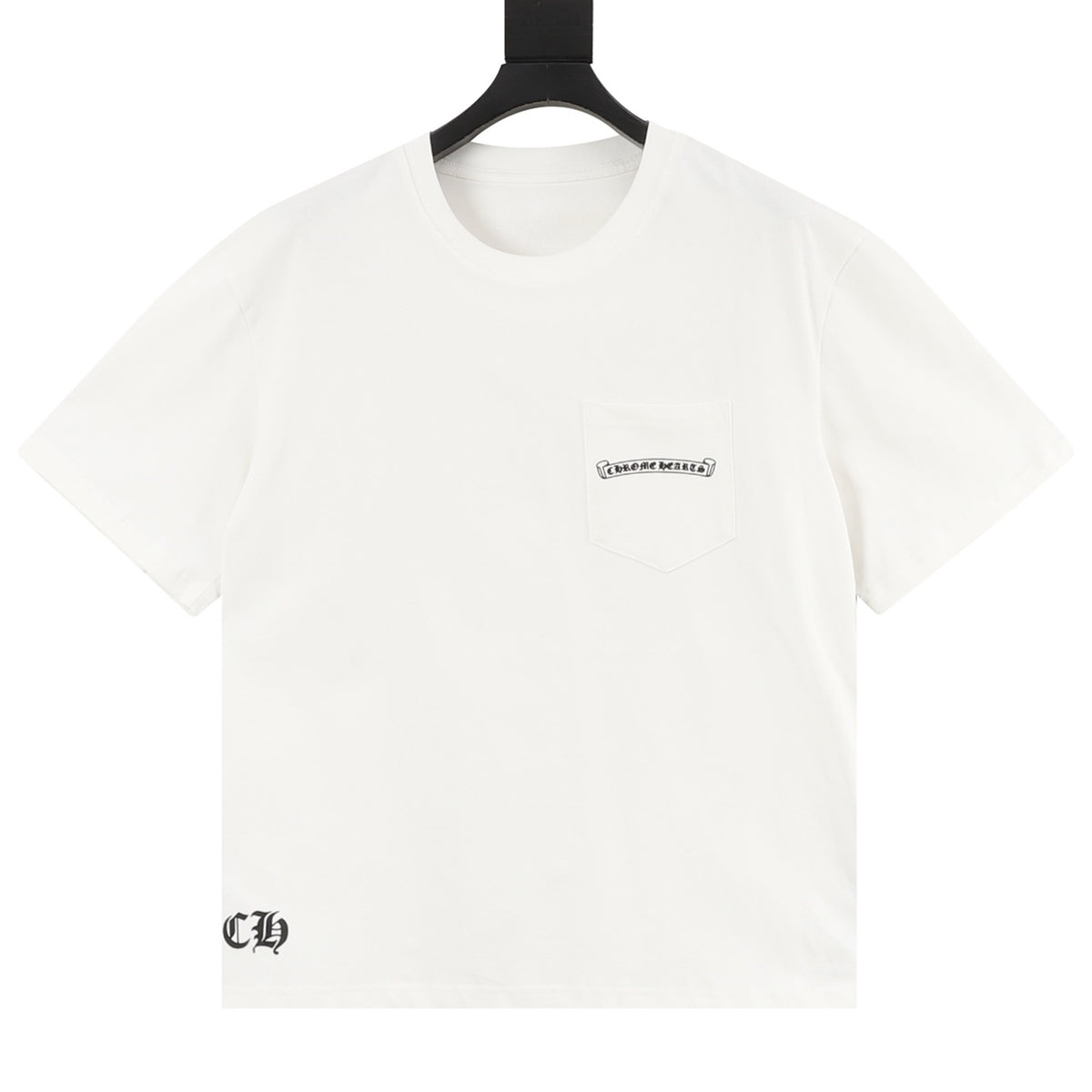 Chrome Hearts Hem Cross Print T-Shirt front view