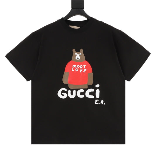 Gucci Playful Cartoon Print T-Shirt front view