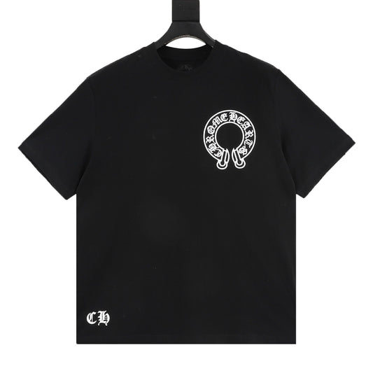 Chrome Hearts Gothic Script Cross T-Shirt front view