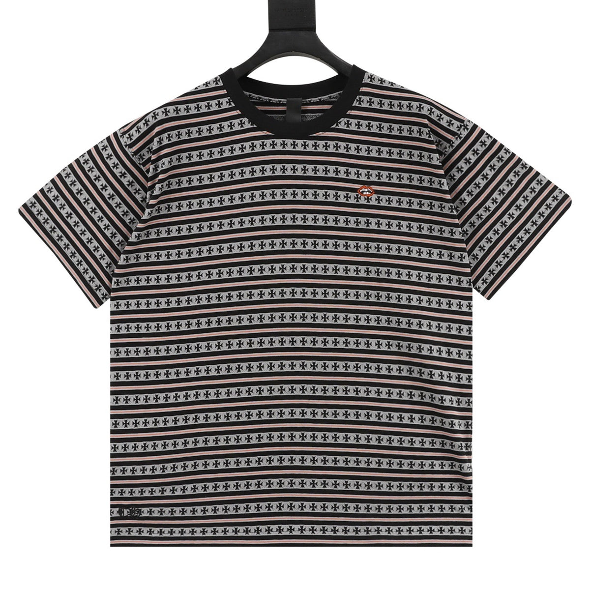 Chrome Hearts All-Over Cross Yarn-Dyed T-Shirt front view