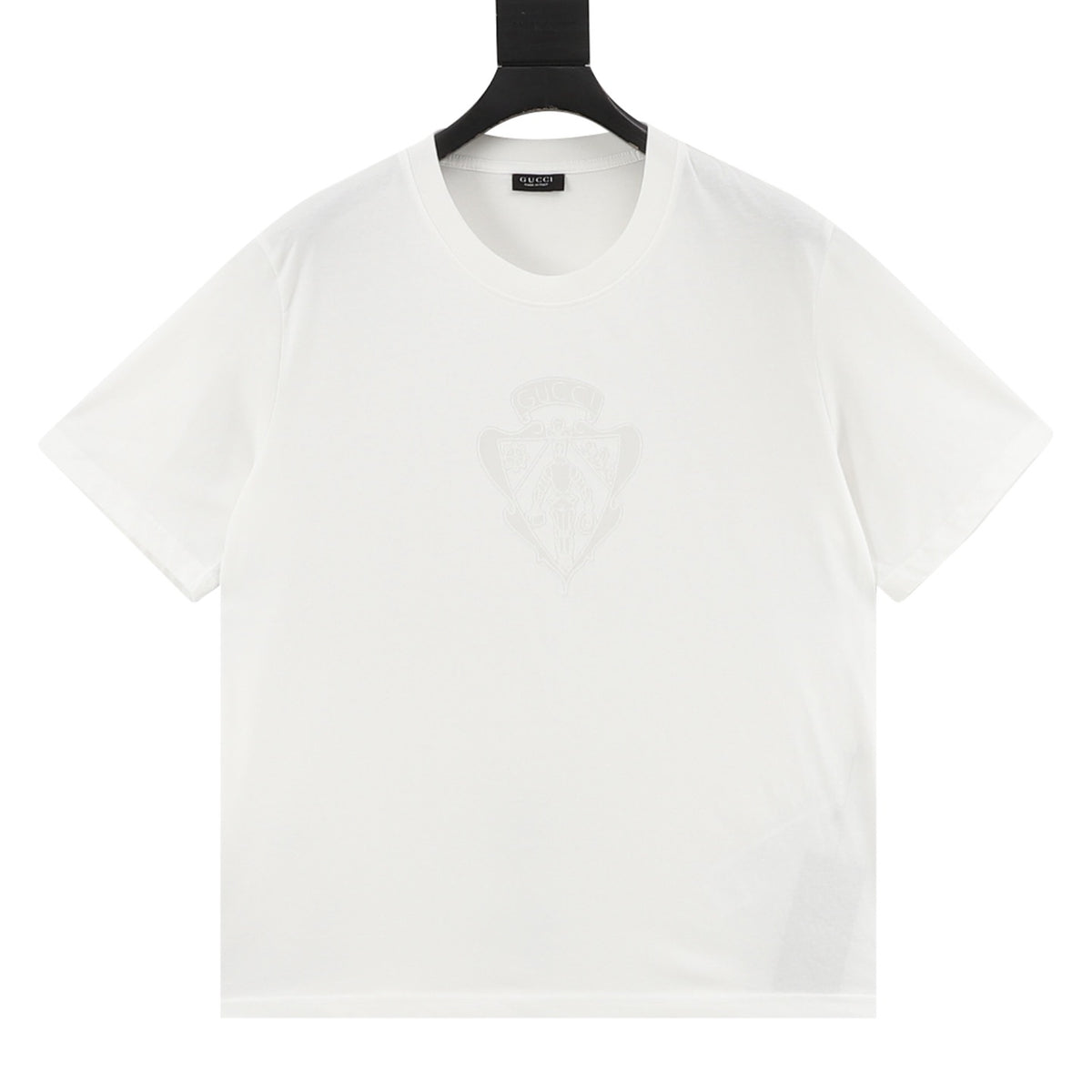 Gucci New Crest Embroidered T-Shirt front view