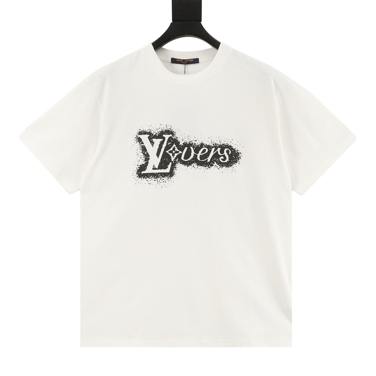 Louis Vuitton Paint-Splatter Print T-Shirt front view