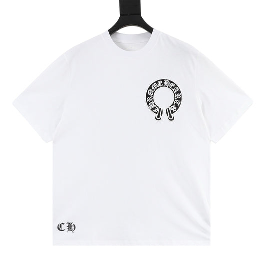 Chrome Hearts Gothic Script Cross T-Shirt front view