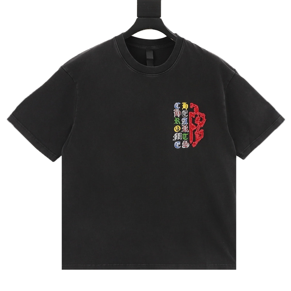 Chrome Hearts Patch Embroidered T-Shirt front view