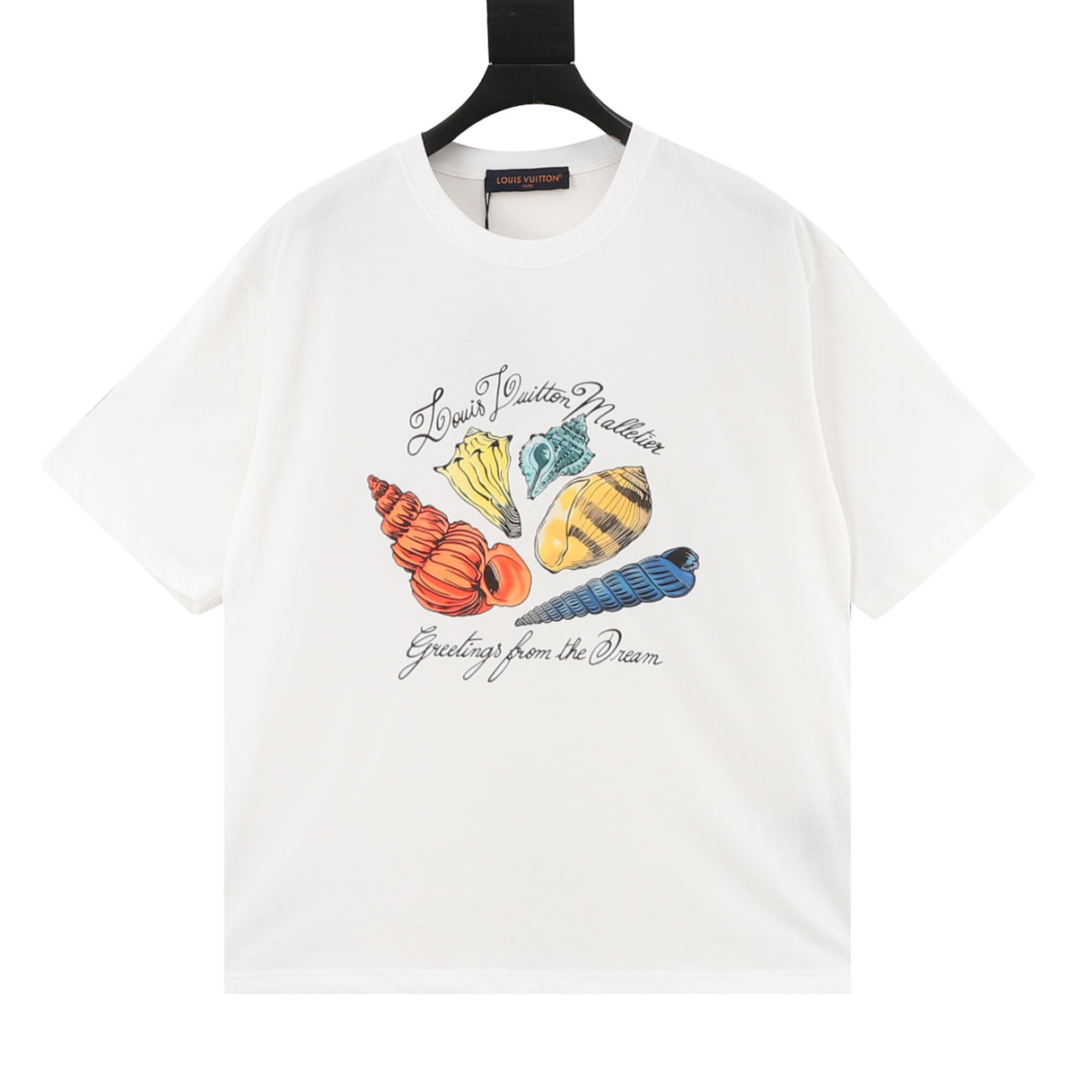 Louis Vuitton Seashell Print T-Shirt front view