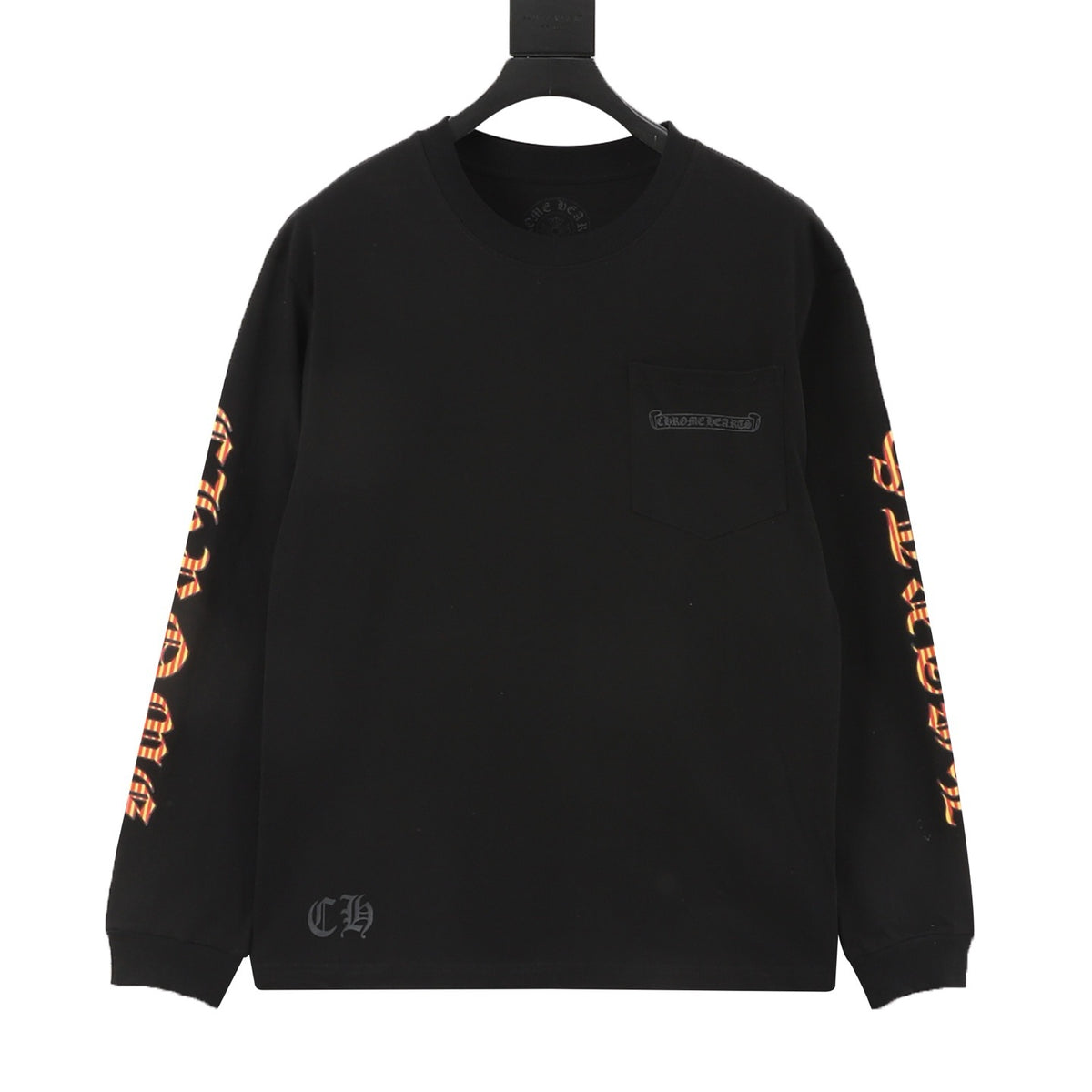 Chrome Hearts Dagger Print Long-Sleeve T-Shirt front view