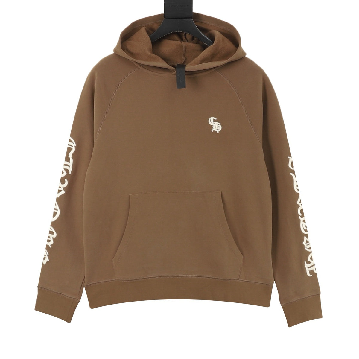 Chrome Hearts Gothic Script Embroidered Hoodie front view