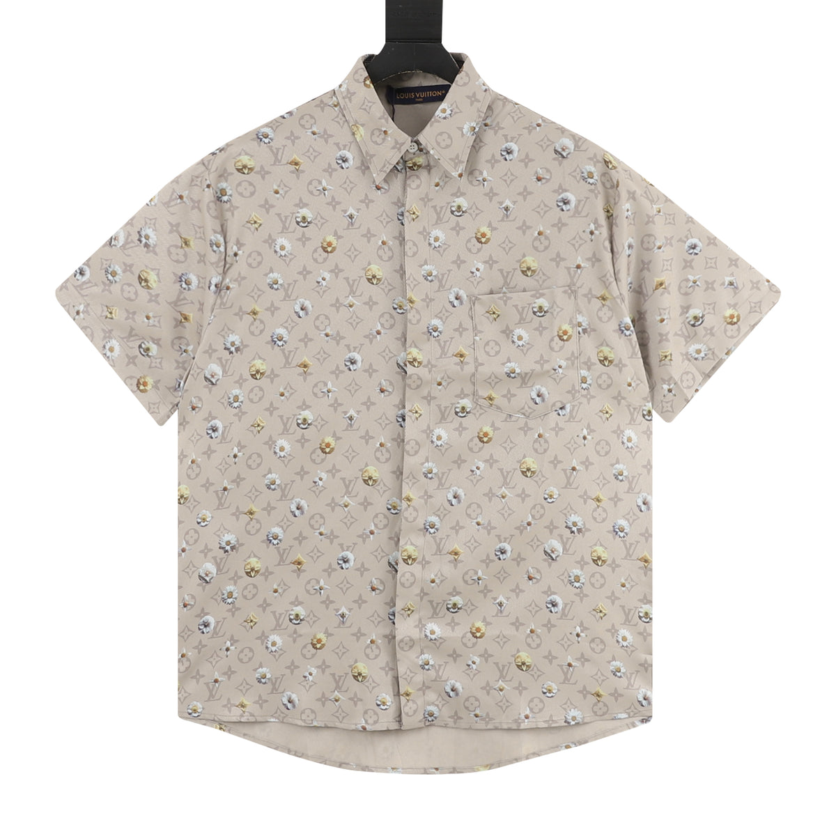 Louis Vuitton Daisy Monogram Short-Sleeve Shirt front view