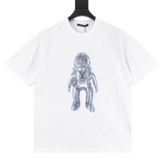 Louis Vuitton Astronaut Print T-Shirt front view