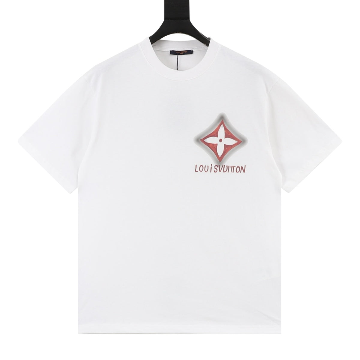 Louis Vuitton Clover Letter Graffiti T-Shirt front view