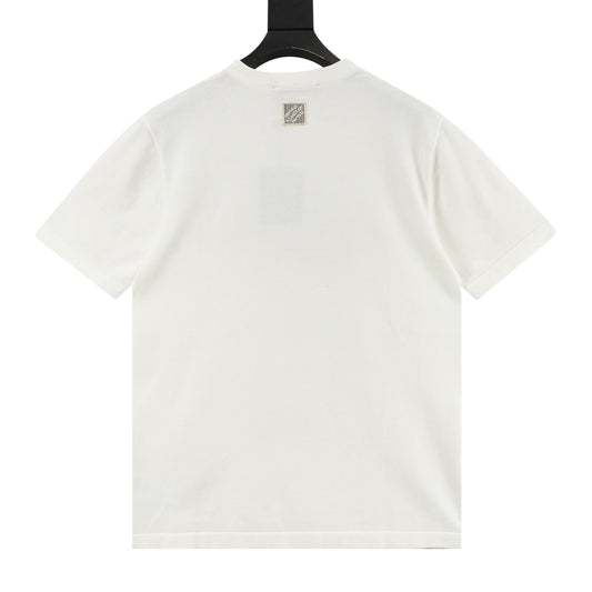 Louis Vuitton Fox Logo Embroidered Knit T-Shirt front view