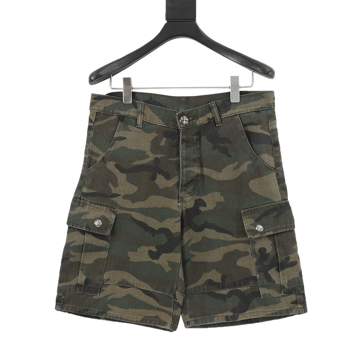 Chrome Hearts City Edition Denim Shorts front view