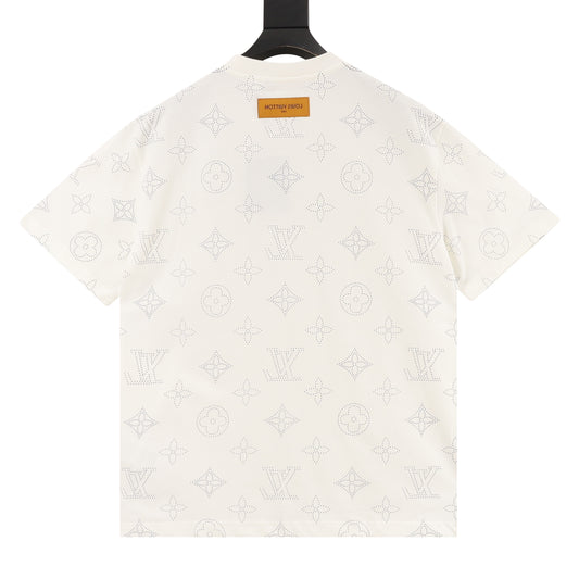 Louis Vuitton All-Over Chain Print T-Shirt front view
