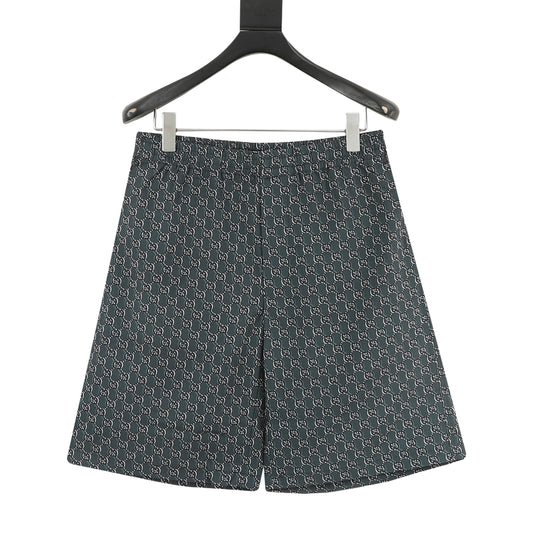 Gucci All-Over Monogram Shorts front view