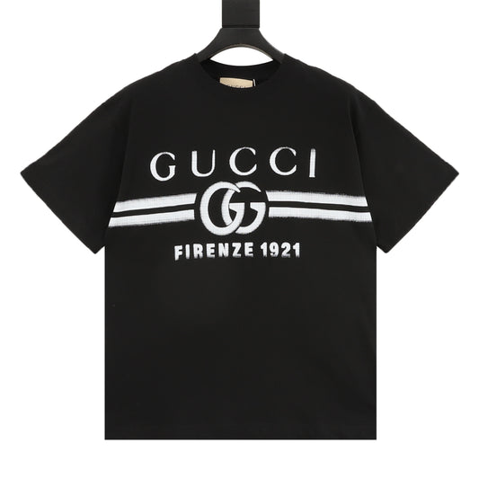 Gucci Gradient Belt Print T-Shirt front view