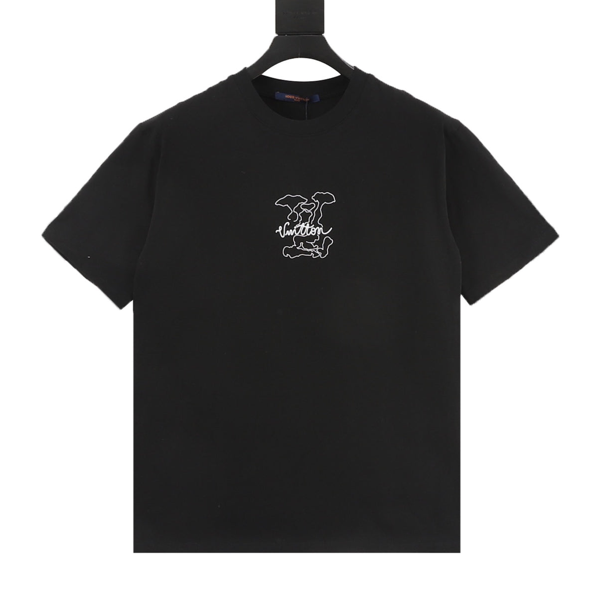 Louis Vuitton Cloud Letter Logo Print T-Shirt front view