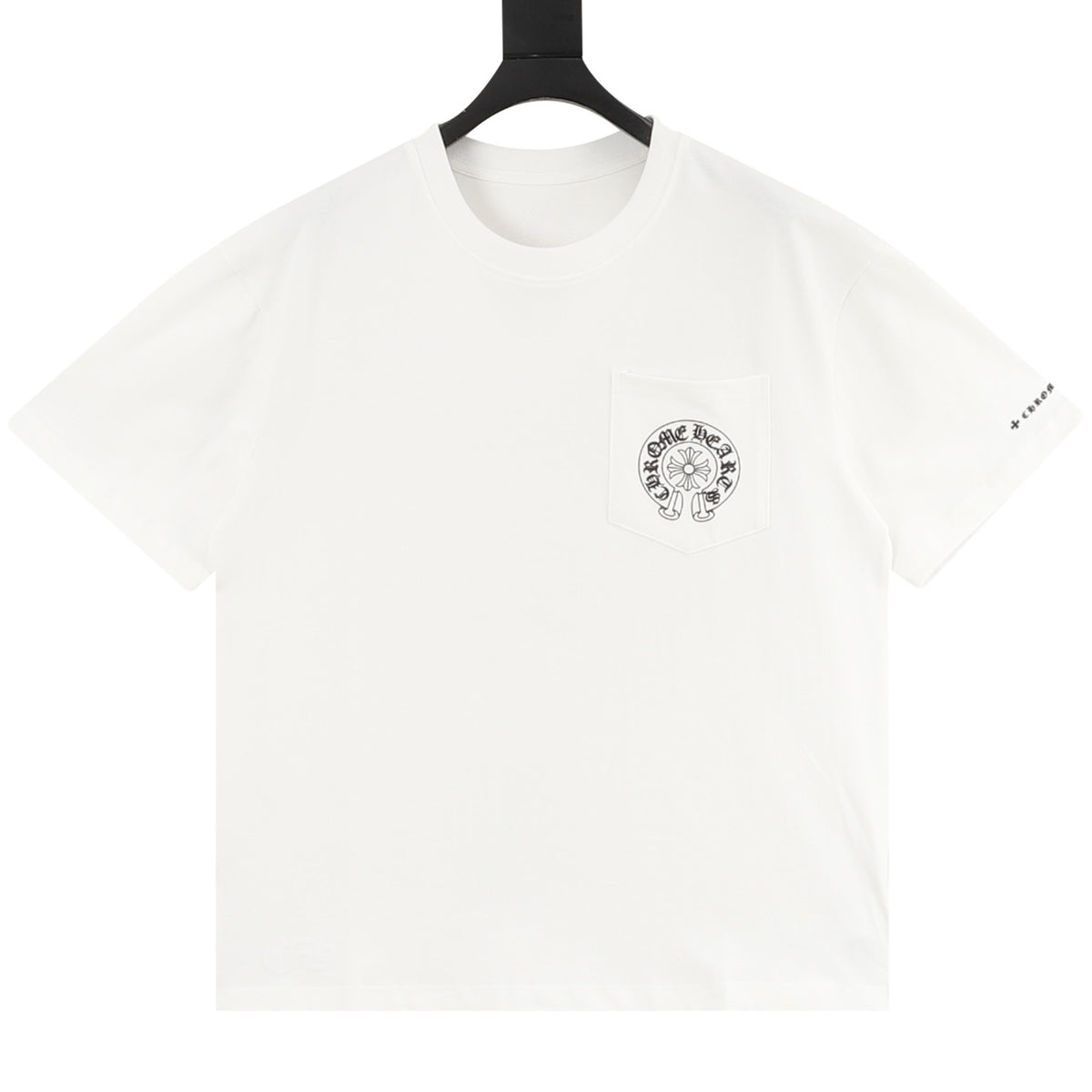 Chrome Hearts Pocket Horseshoe Cross T-Shirt front view