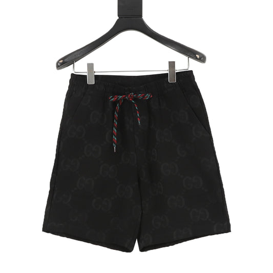 Gucci All-Over Double G Jacquard Shorts front view