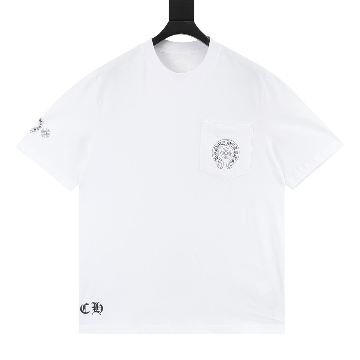 Chrome Hearts Multicolor Cross Print T-Shirt front view