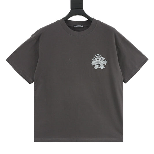 Chrome Hearts Raised Horseshoe Print T-Shirt front view