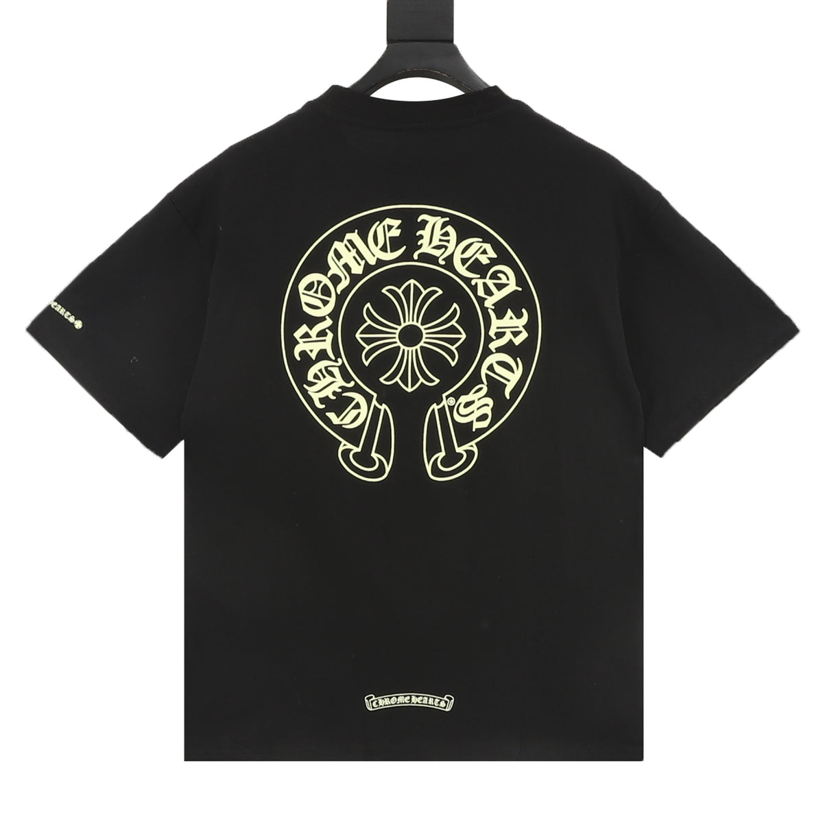 Chrome Hearts Golden Horseshoe Print T-Shirt front view
