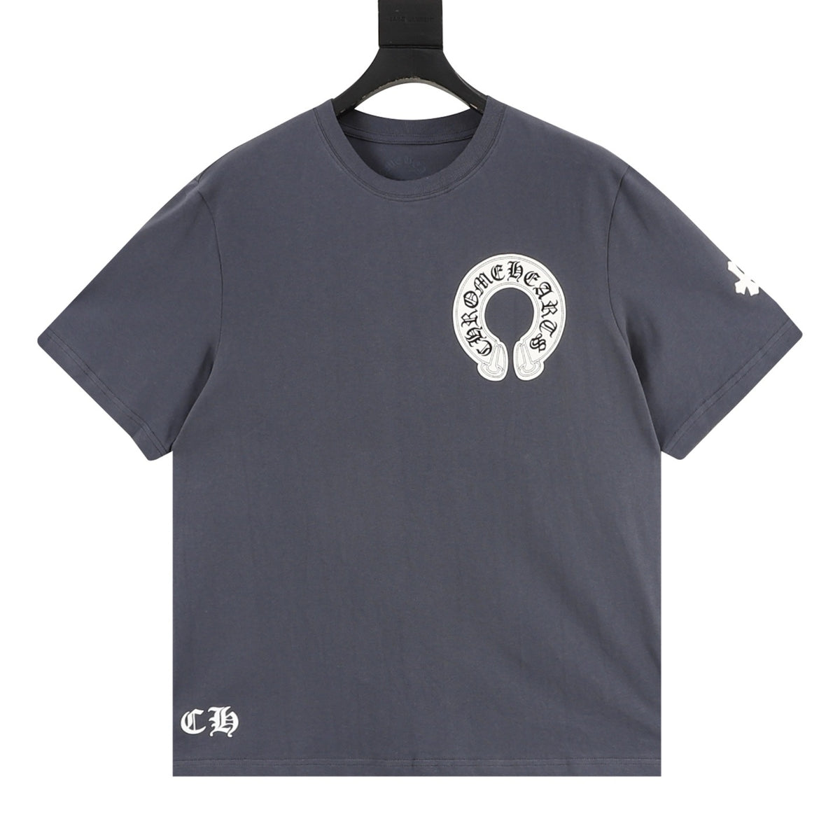Chrome Hearts Gothic Script Cross T-Shirt front view