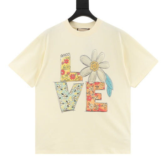 Gucci Playful Cartoon Print T-Shirt front view