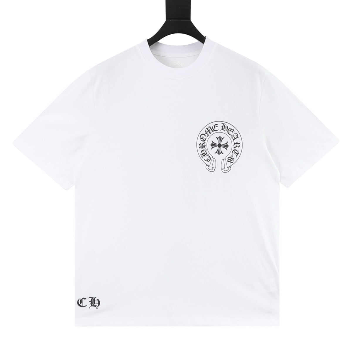 Chrome Hearts Horseshoe Cross Print T-Shirt front view