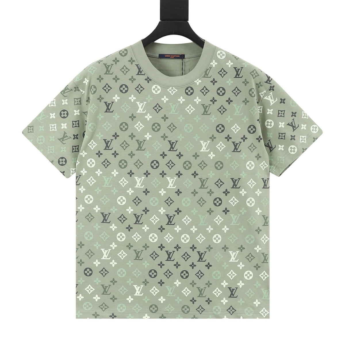 Louis Vuitton Gradient Monogram Print T-Shirt front view