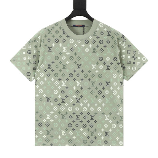 Louis Vuitton Gradient Monogram Print T-Shirt front view