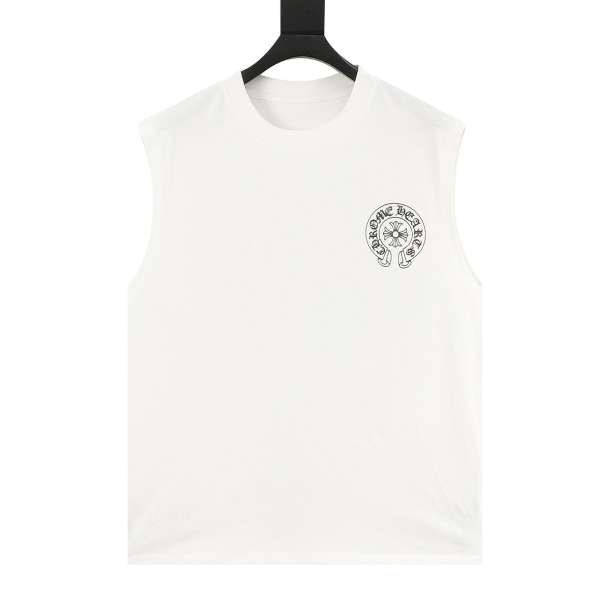 Chrome Hearts Gothic Script Horseshoe Tank Top front view